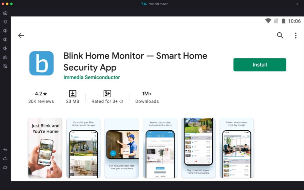 Install Home Security App
