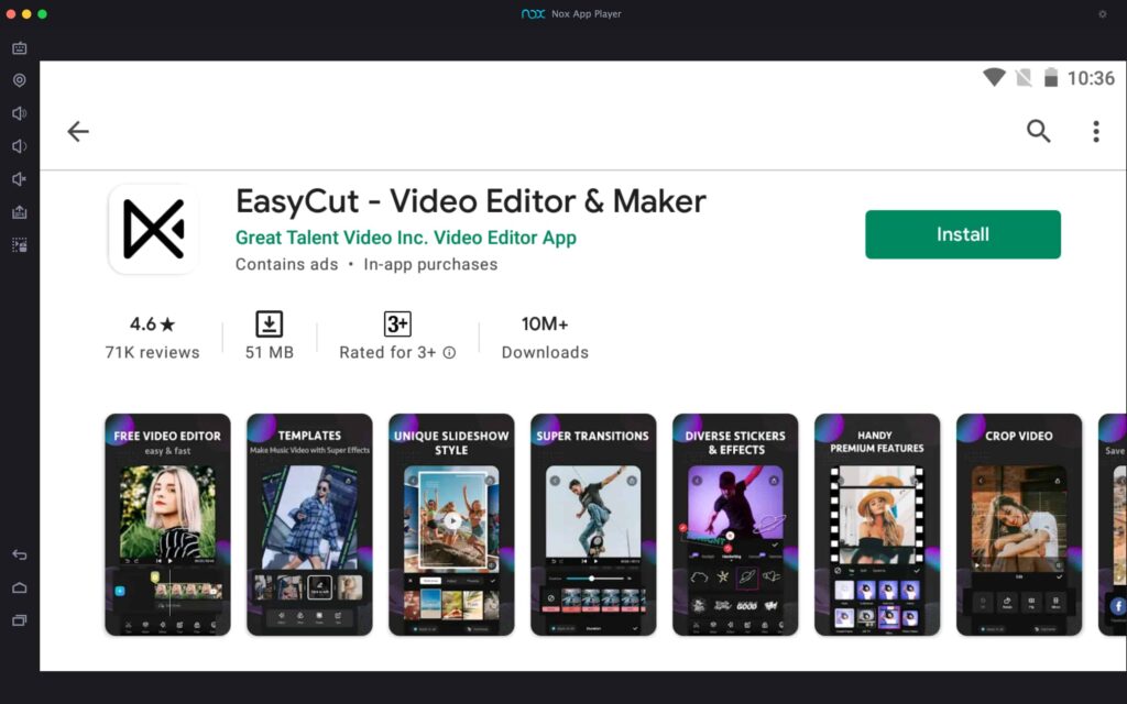Install Video Editor App